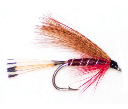 mallard & claret traditional wet fly from fish fishing flies