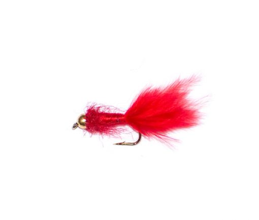 Goldhead Bloodworm Marabou - Image 2