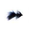 bullet nickel head black flash trout fishing fly lure