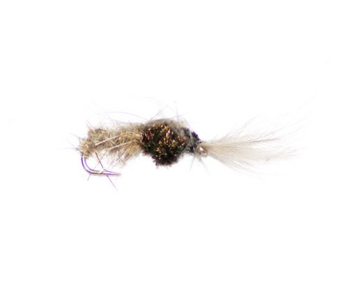 CDC shuttlecock buzzer from fish fishing flies