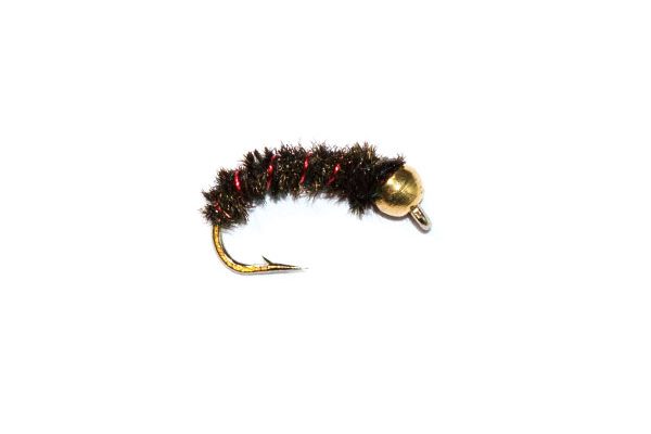 fishing flies Glister Bug Black