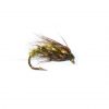 Olive Holy Grail Nymph Gold Nugget trout fishing flies