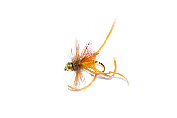 gold head flexi daddy long legs trout fishing flies