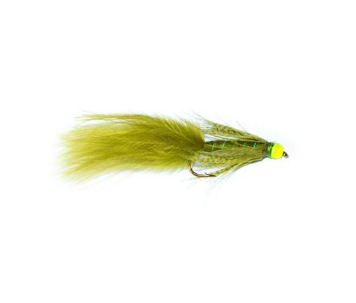 Fish Fishing Flies Green Hothead Damsel