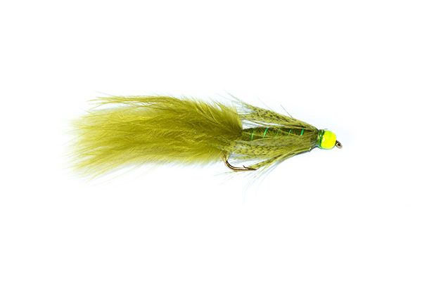 Fish Fishing Flies Green Hothead Damsel