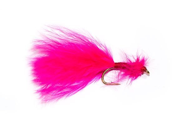 Fish Fishing Flies Pink Marabou Bloodworm