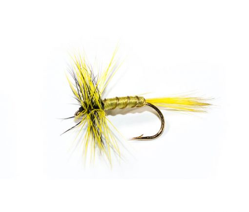 Yellow May Dun Dry Fly - Image 2