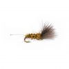 Fish Fishing Flies Little Bee Brown Nylon Tail CDC.