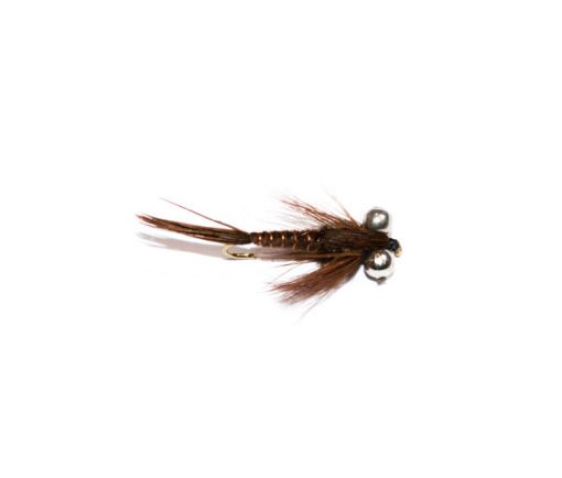 Pheasant Tail Nymph Silver Bead Chain Eyes - Image 4