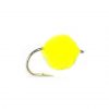 Trout Fishing Flies, Day Glo Yellow Crystal Egg