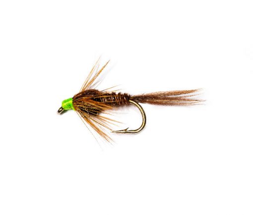 Pheasant Tail Nymph Green Head Weighted