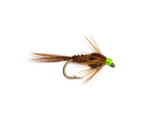 Pheasant Tail Nymph Green Head Weighted