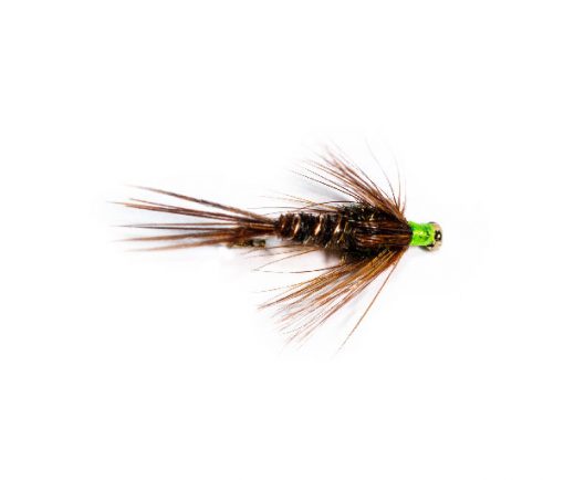 Pheasant Tail Nymph Green Head Weighted