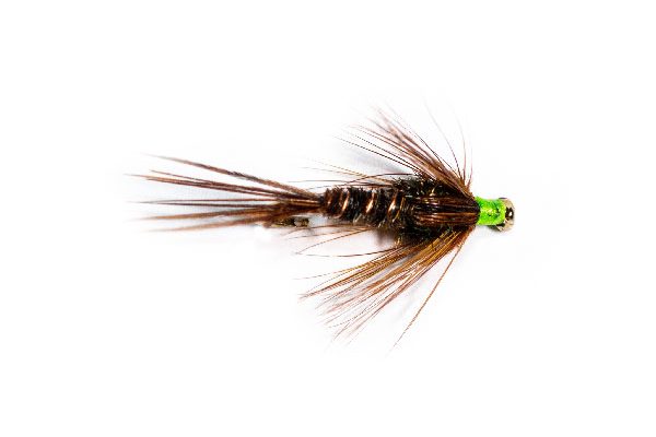 Pheasant Tail Nymph Green Head Weighted