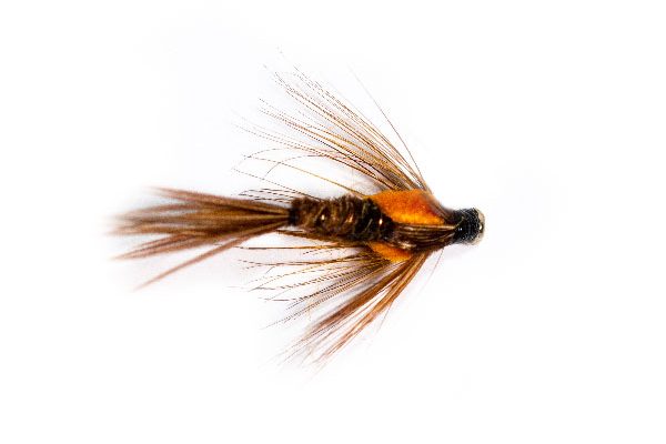 Pheasant Tail Orange Nymph Weighted