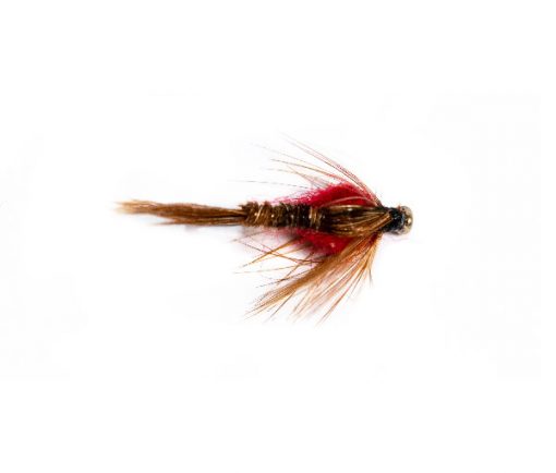 Pheasant Tail Nymph Red Weighted