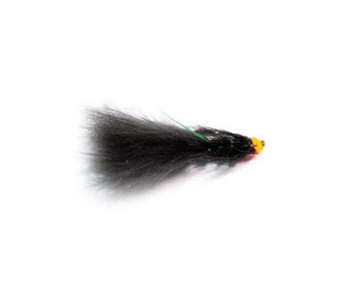 Hi Vis Orange Hot Head Black and Green Flash Damsel - Image 4