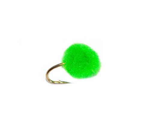 Bright Green Egg Trout Fishing Fly