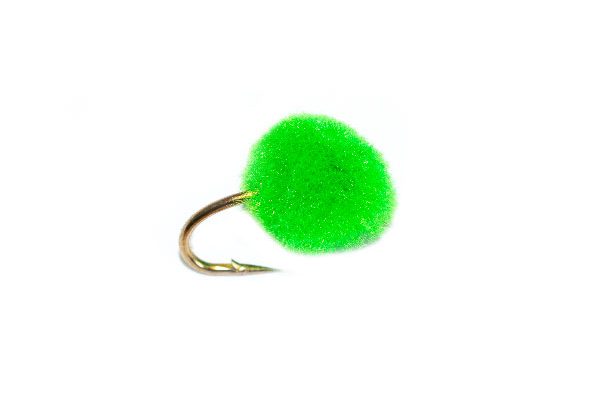 Bright Green Egg Trout Fishing Fly