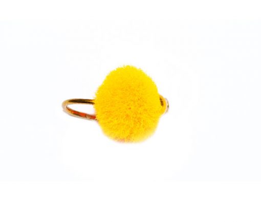 Fish Fishing Flies Brand of Quality, Gold Nugget Bright Orange Egg