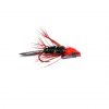 Fish Fishing Flies, Black and Red Weighted Stone Nymph