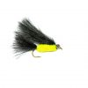 Fish Fishing Flies, Green Flash Bead Eyes Black Tadpole