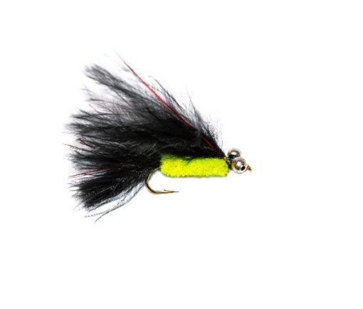 Fly Shop Online, Red Flash Bead Eyes Black Tadpole