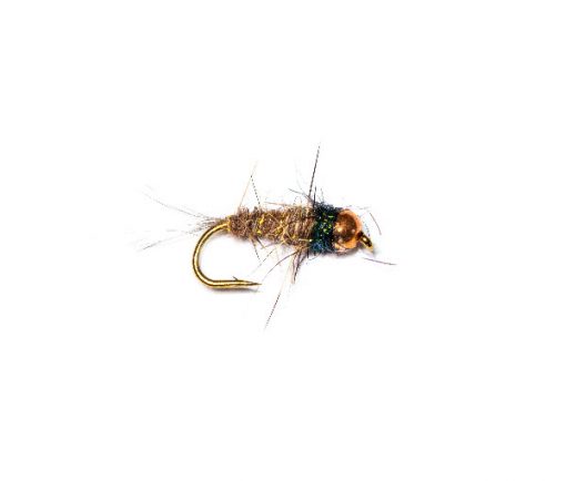 Fish Fishing Flies, Riffle Nymph Copper