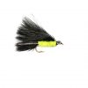 Fish Fishing Flies, Silver Flash Bead Eyes Black Tadpole