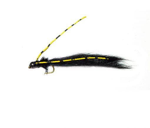 Black Demon Kicking Zonker fishing fly fish fishing flies brand fly shop