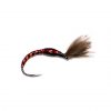 Red Crisp Packet Epoxy CDC Buzzer Fishing Fly