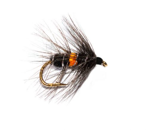 Bibio Orange Hot Spot Trout Fly