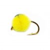 Bright-Yellow-Egg-Black-Eye-Hotspot-Trout-Flies