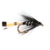 Fish Fishing Flies, Broad Rib Black Pennell