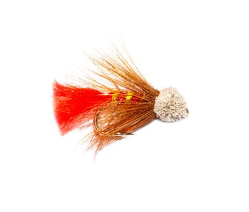 Soldier Palmer Mini Muddler Trout Fly