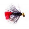 Gold Tungsten Head Black Zulu Jig Nymph