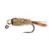 Silver-Head-Tungsten-Gold-Ribbed-Hares-Ear-Nymph-Trout-Fishing-Fly