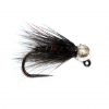 Silver Tungsten Head Black Bibio Spider Nymph