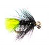 Silver Tungsten Head Black Viva Spider Nymph