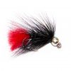 Silver Tungsten Head Black Zulu Spider Nymph