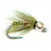 Silver-Tungsten-Nymph-Olive-Bibio-Spider-Trout-Fishing-Fly