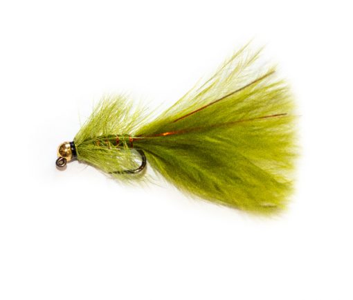 Tungsten Gold Red Flash Damsel Jig Nymph - Image 4