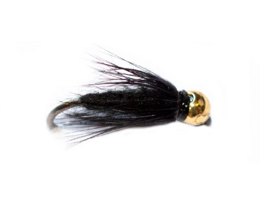 Tungsten Gold Black Spider Jig Nymph - Image 4