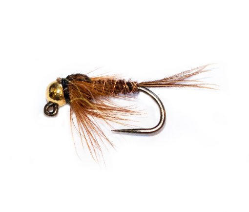 Tungsten Gold Pheasant Spider Jig Nymph - Image 4