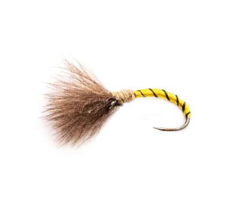 Yellow Owl CDC Fishing Fly - Image 3