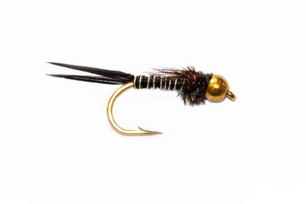 FishingFlies Lancaster Black and Silver Killer Goldhead