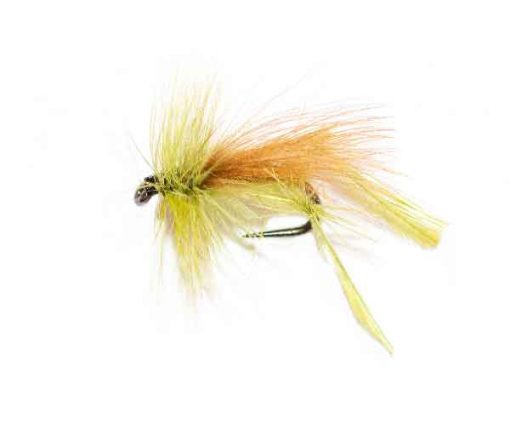 River Fishing Flies Lancasters Olive Dung Fly CDC