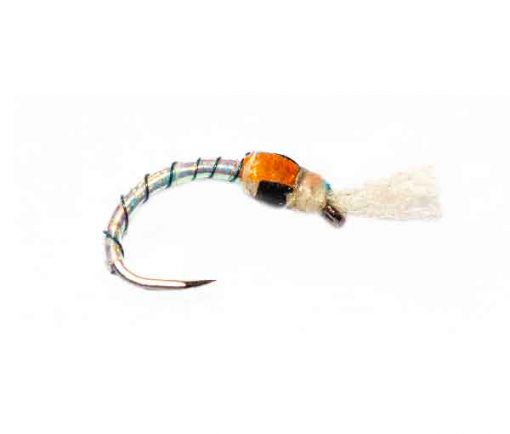 Fishery Fishing Flies Oil Slick Opal Buzzer