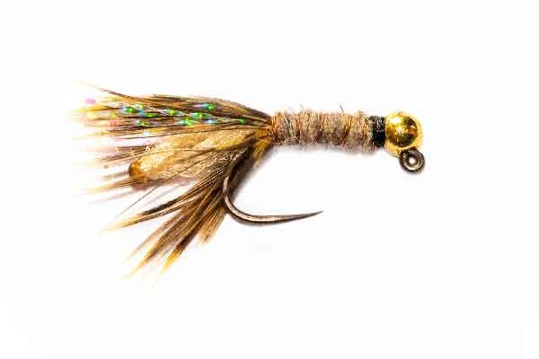 Fishing Flies Peeping Caddis Cream Jig