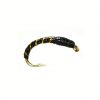 Gold Ribbed Black Epoxy Buzzer